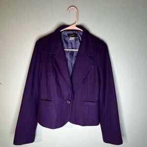 Lux Deep Purple Women's Blazer